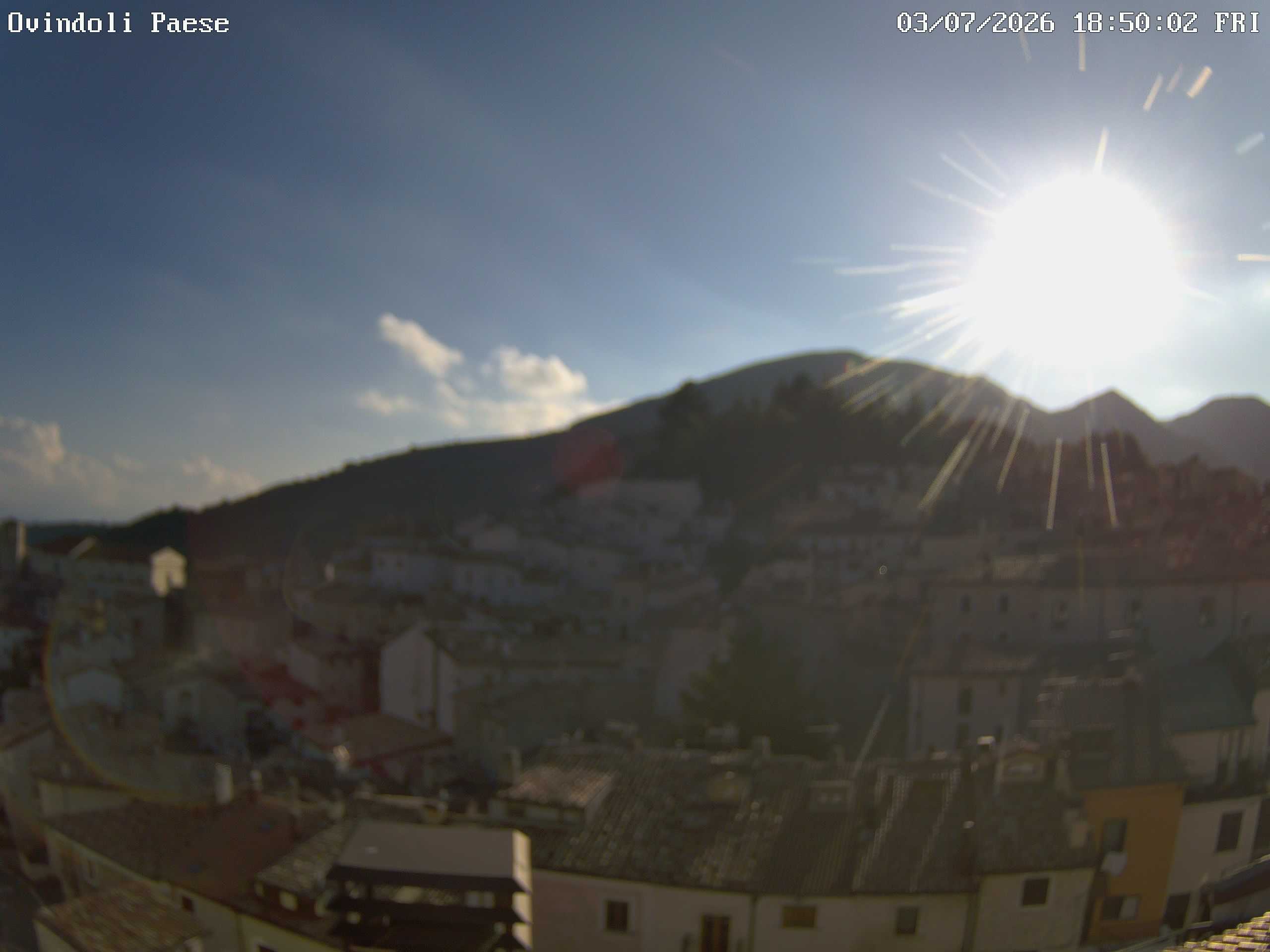 Ovindoli TV 1 Ovindoli Tv Webcam1 03-07-2026 17:45:24. -