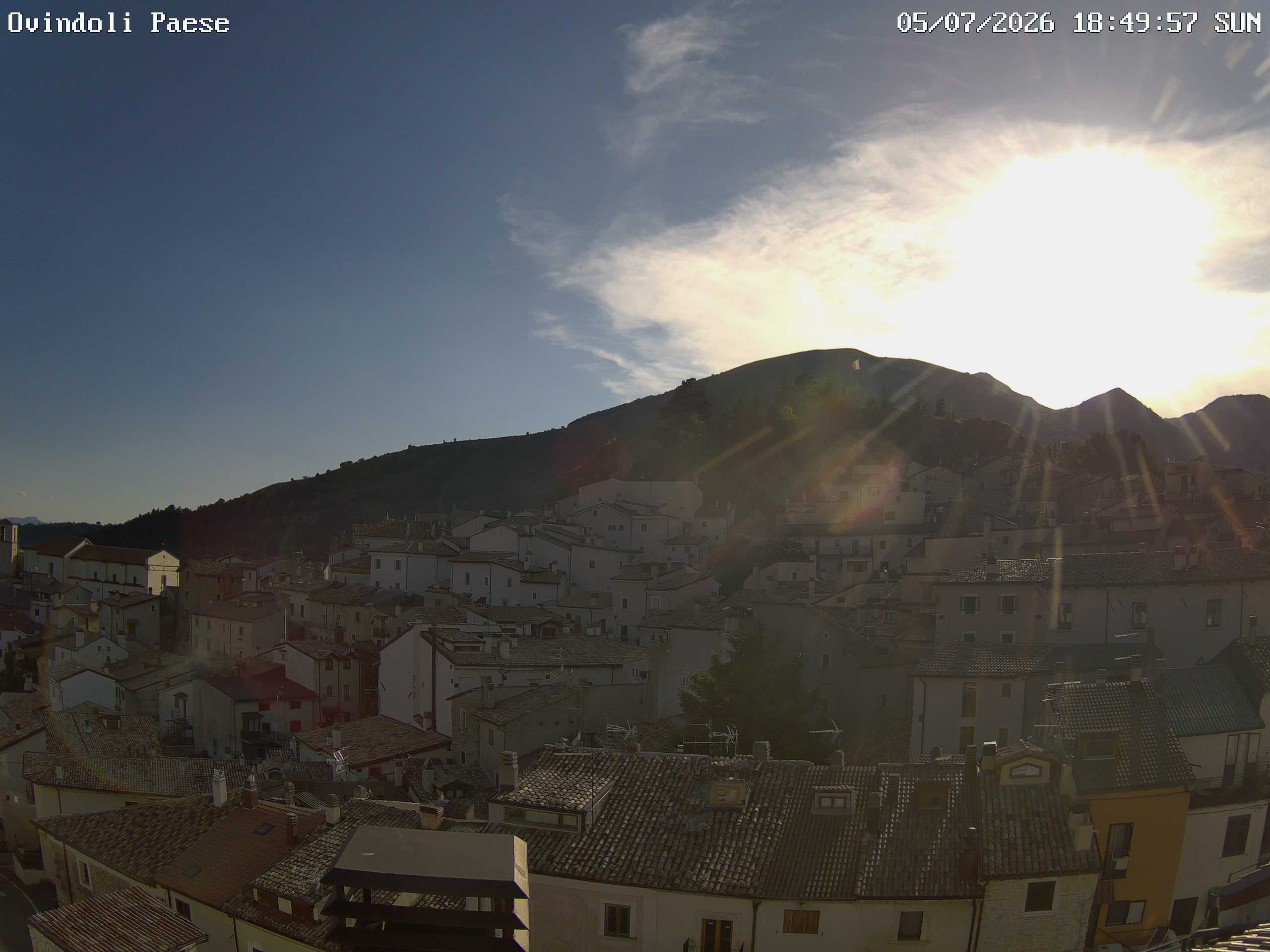 Ovindoli TV 1 Ovindoli Tv Webcam1 05-07-2026 17:45:25. -