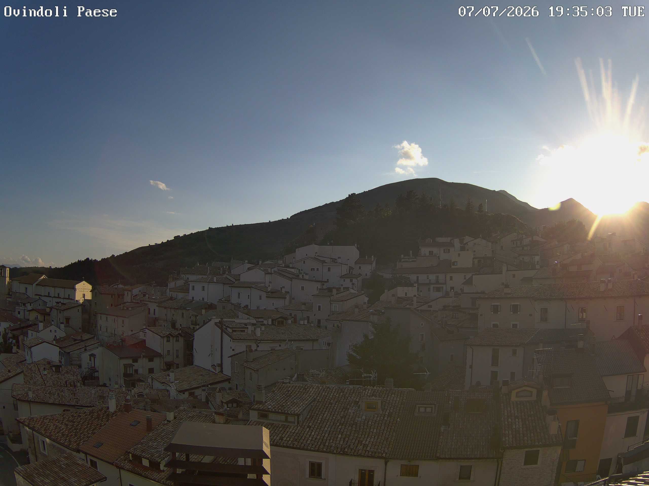 Ovindoli TV 1 Ovindoli Tv Webcam1 07-07-2026 18:40:45. -