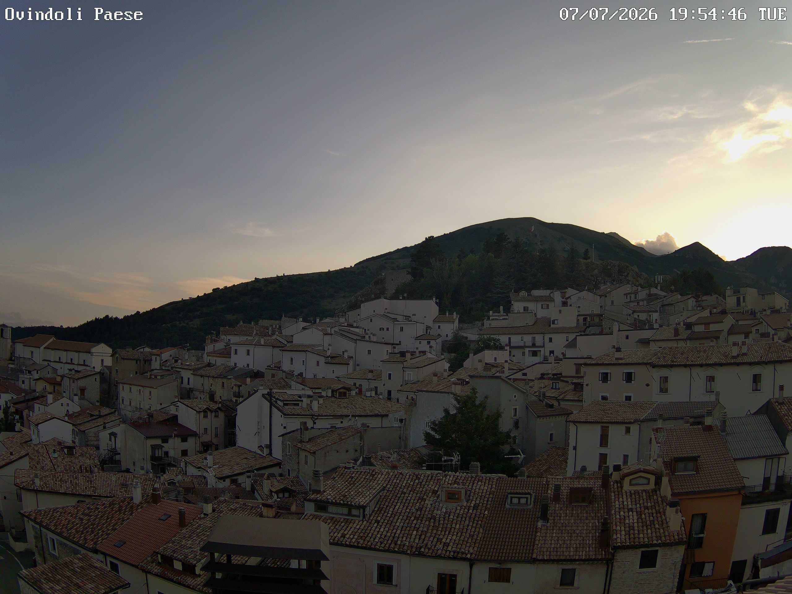 Ovindoli TV 1 Ovindoli Tv Webcam1 07-07-2026 18:55:19. -
