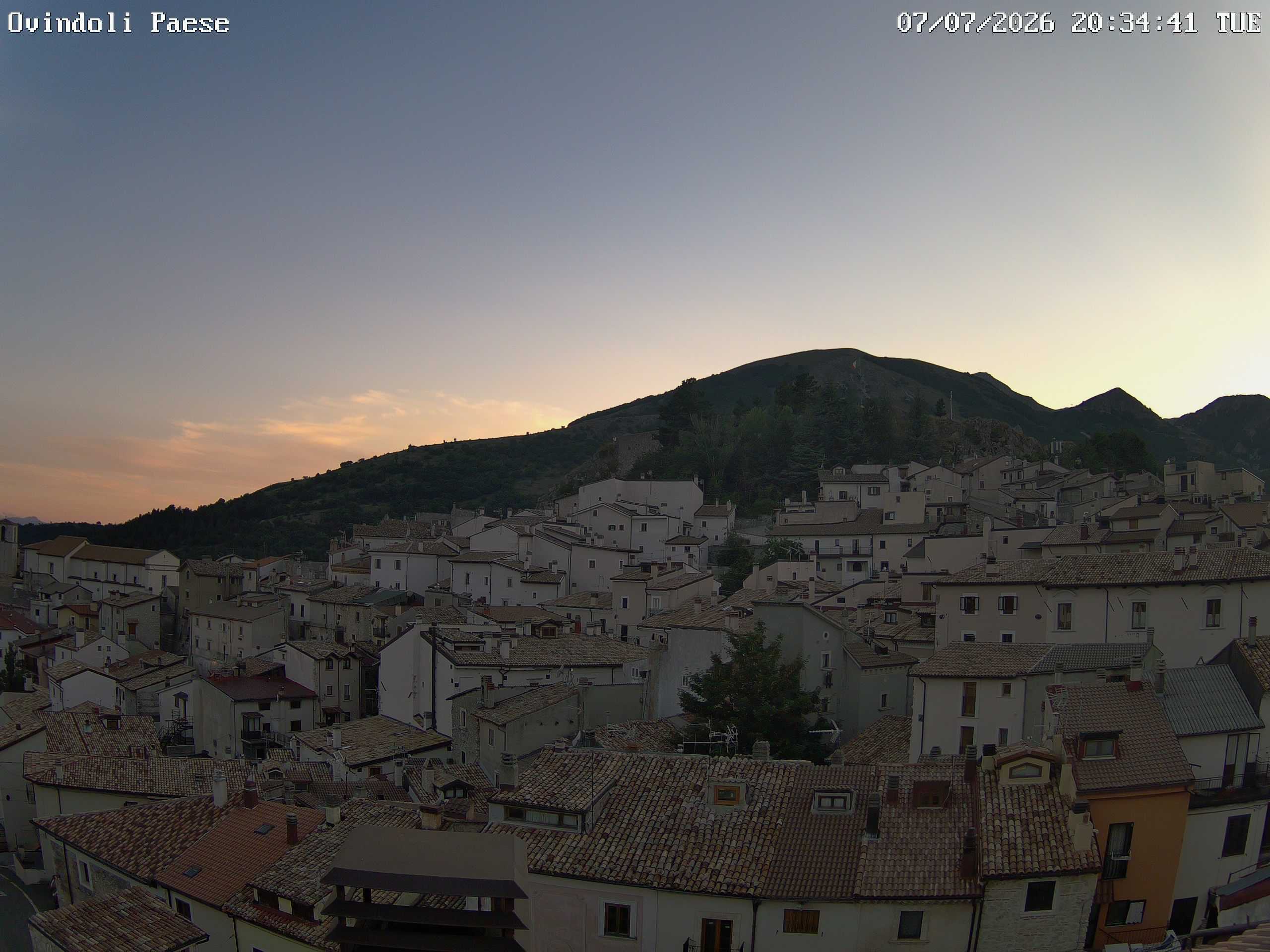 Ovindoli TV 1 Ovindoli Tv Webcam1 07-07-2026 19:35:19. -