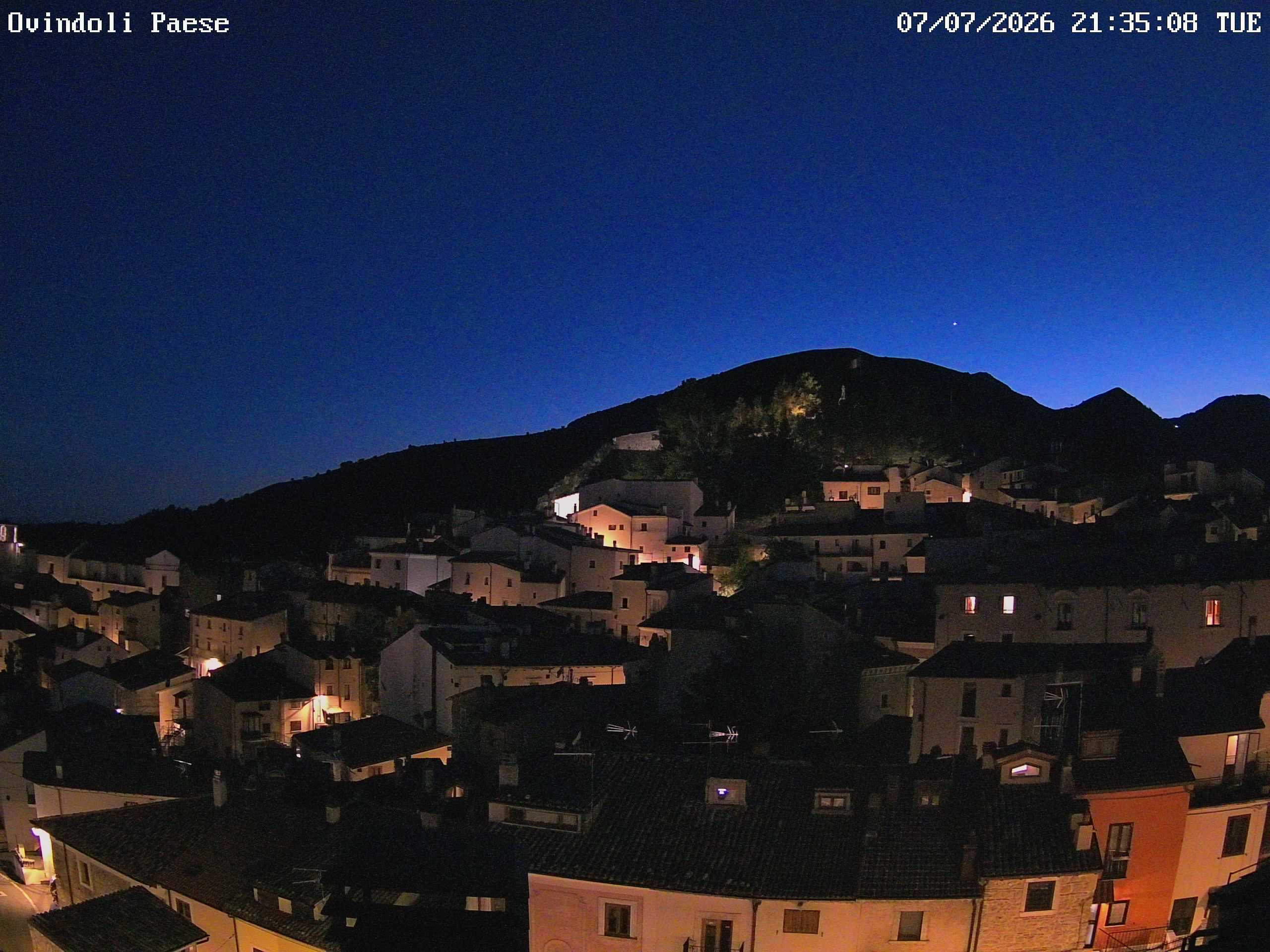 Ovindoli TV 1 Ovindoli Tv Webcam1 07-07-2026 20:35:18. -