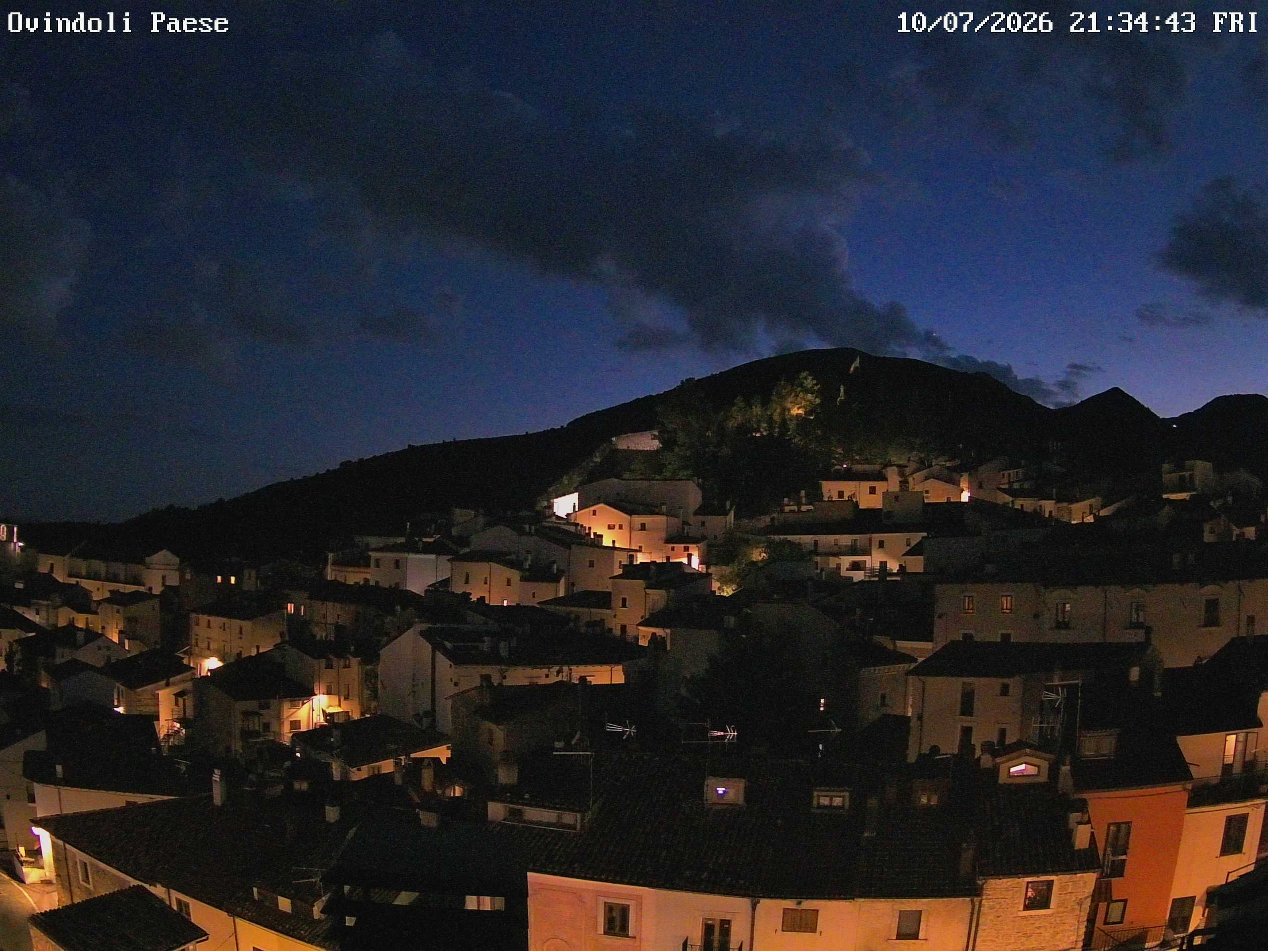 Ovindoli TV 1 Ovindoli Tv Webcam1 10-07-2026 20:35:17. -