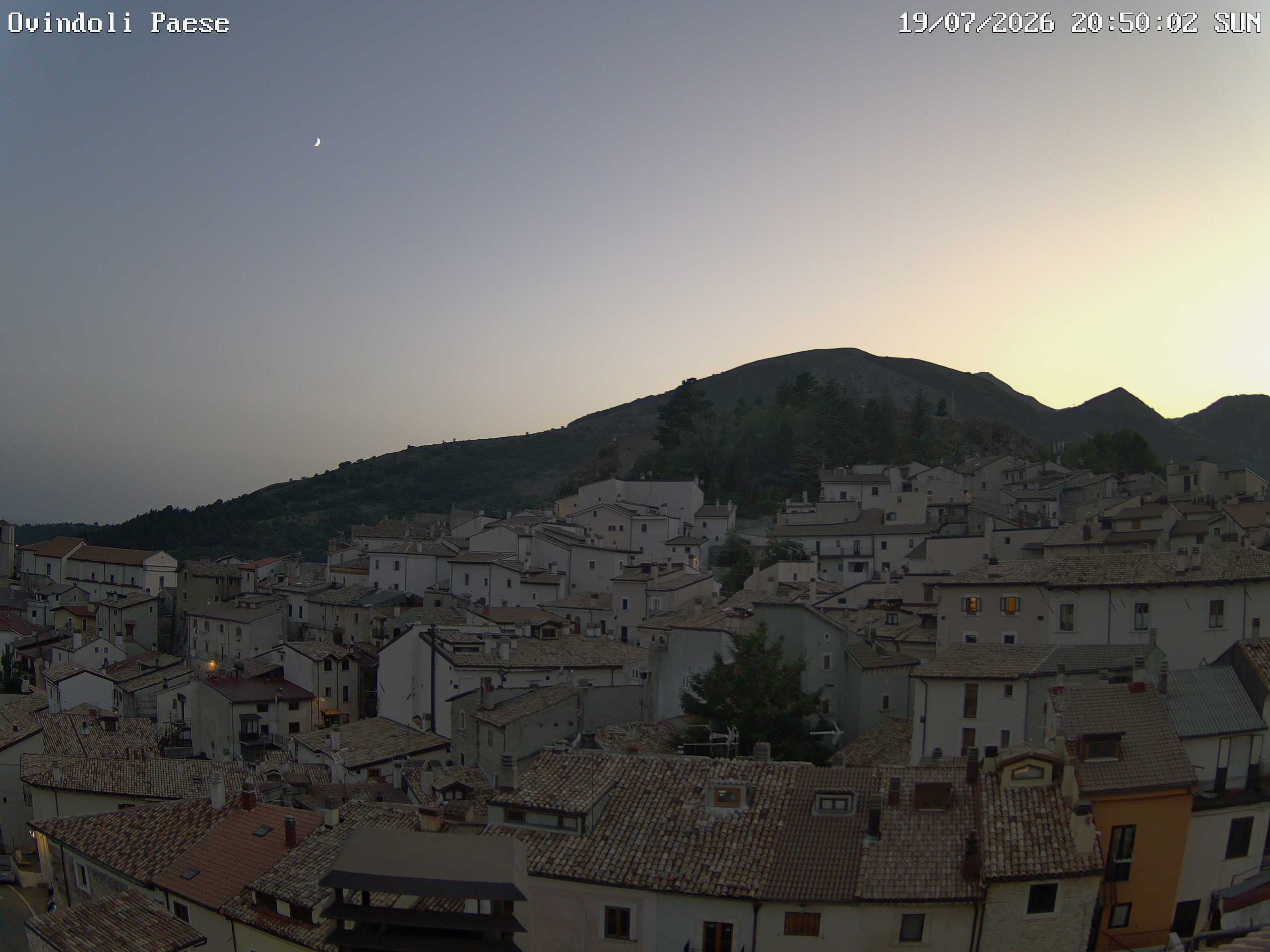 Ovindoli TV 1 Ovindoli Tv Webcam1 19-07-2026 19:50:27. -
