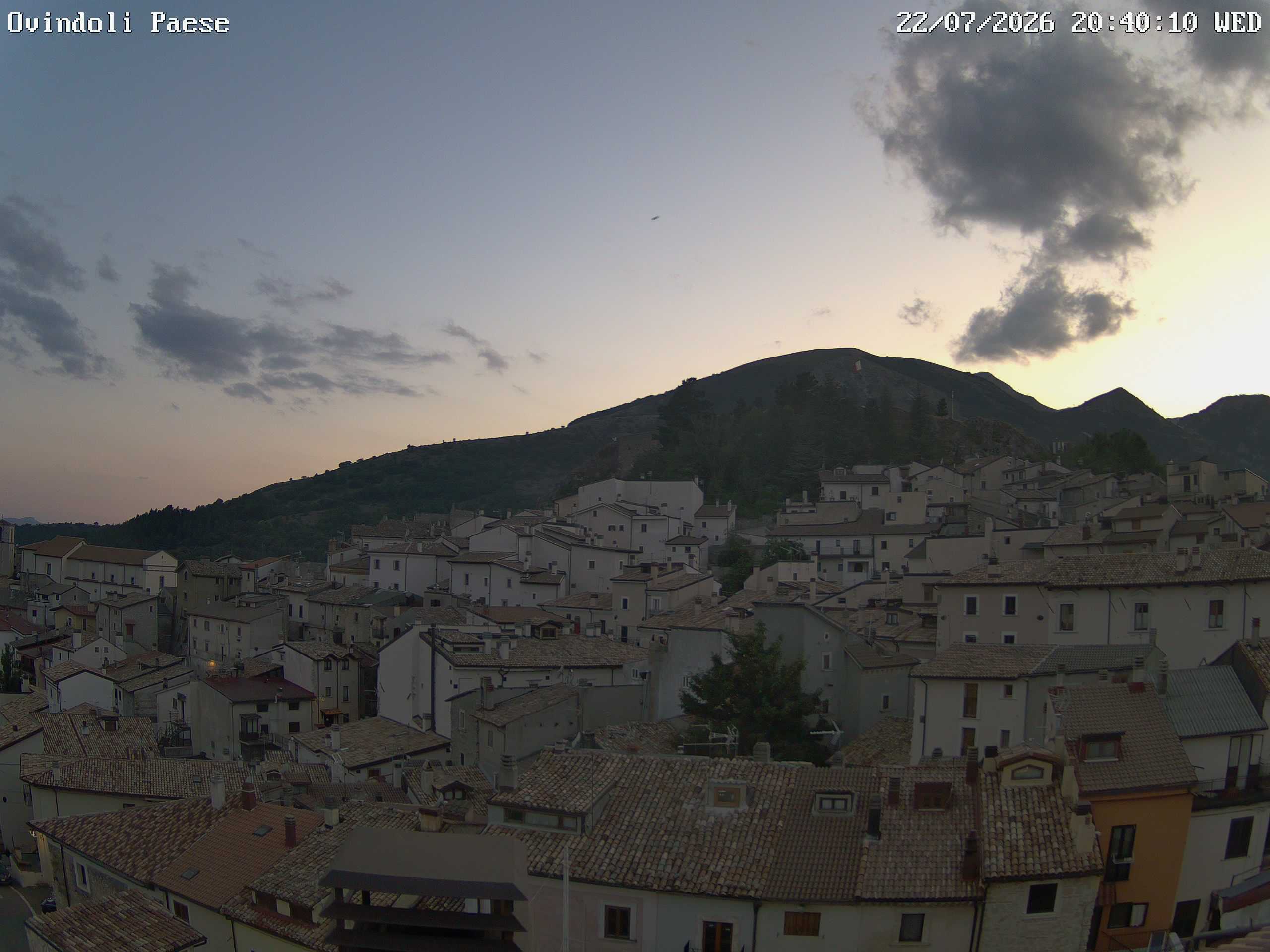 Ovindoli TV 1 Ovindoli Tv Webcam1 22-07-2026 19:20:28. -