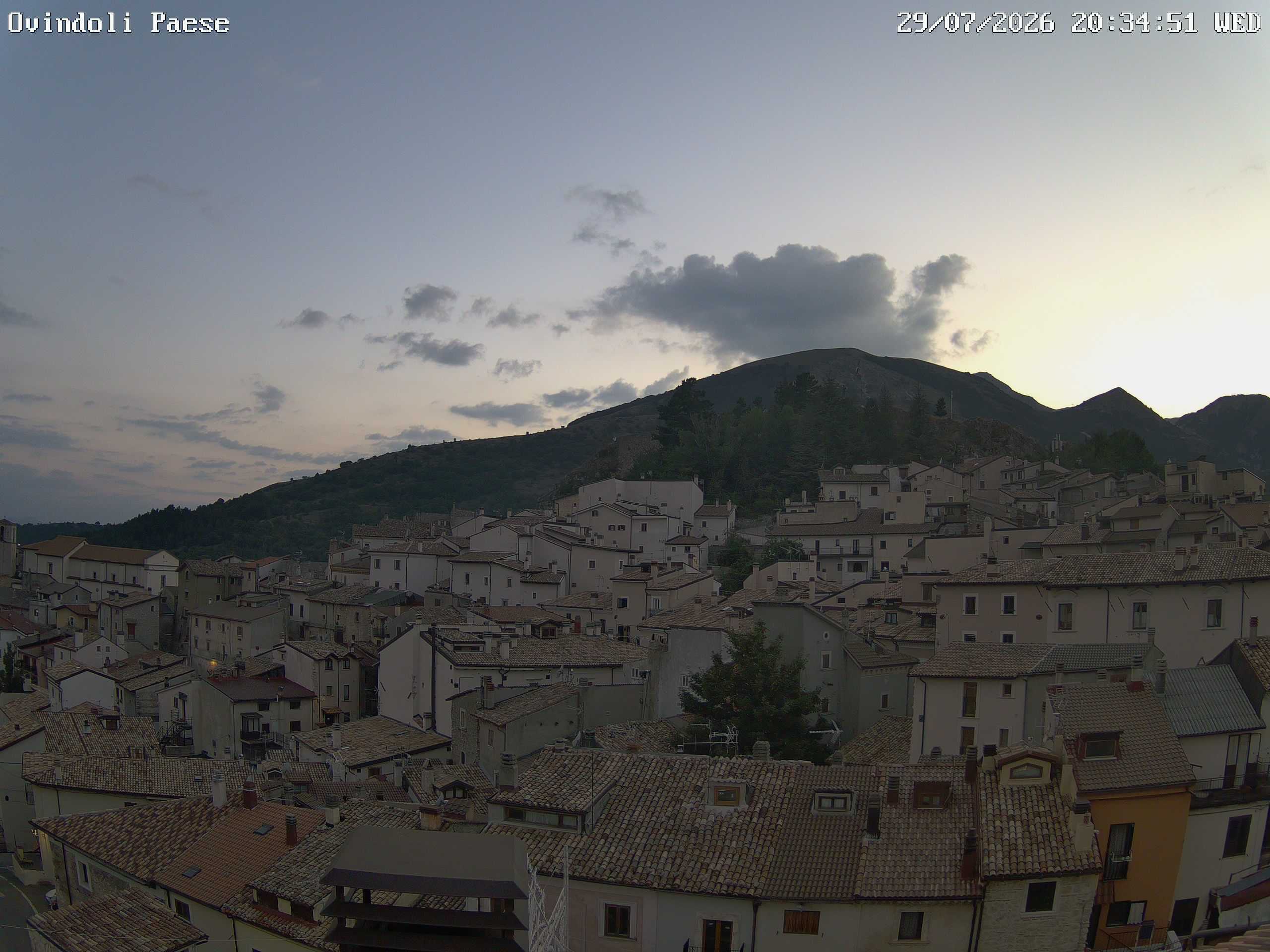 Ovindoli TV 1 Ovindoli Tv Webcam1 29-07-2026 19:30:45. -