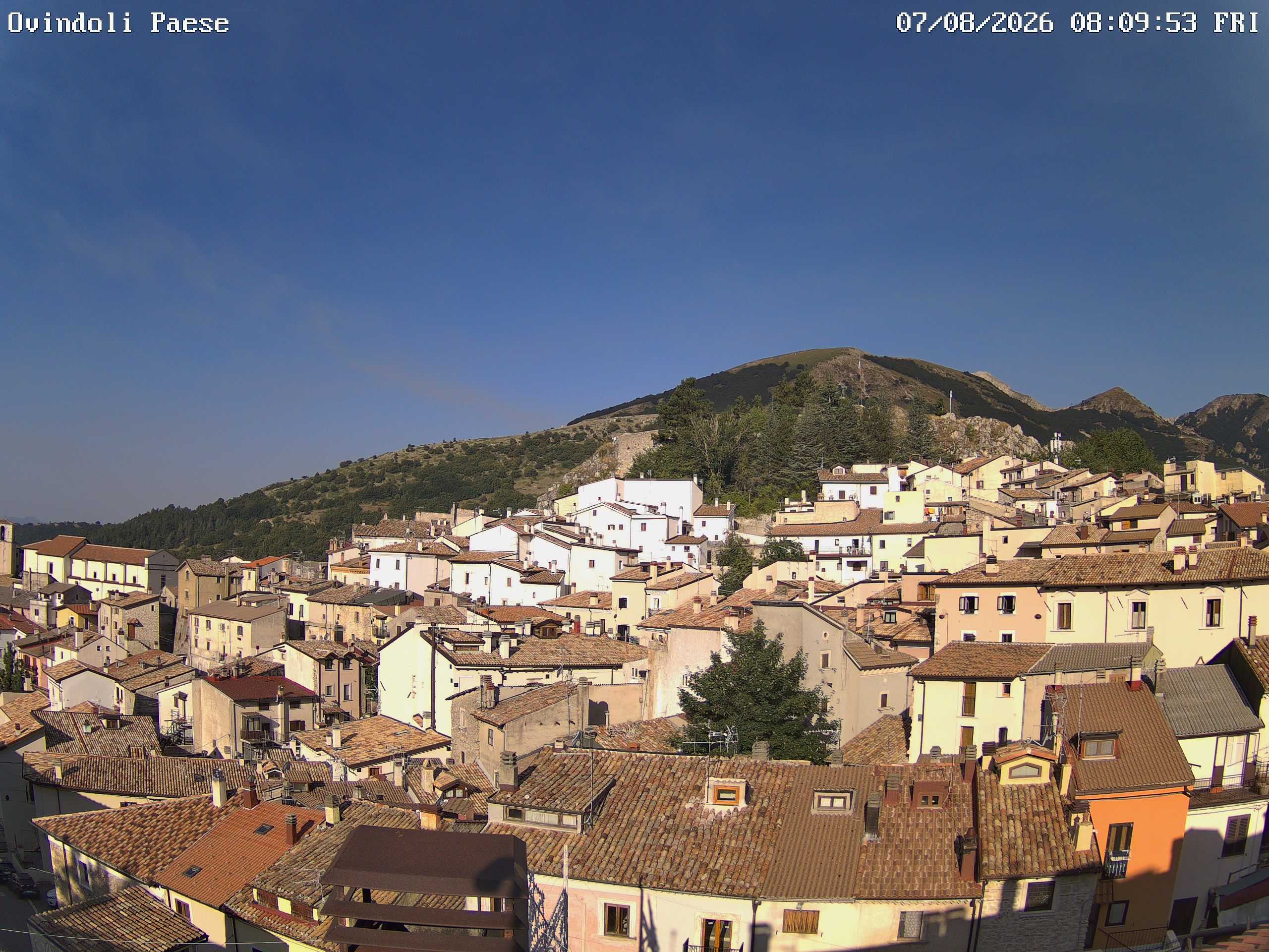 Ovindoli TV 8 Ovindoli Tv Webcam1 07-08-2026 07:25:18. -