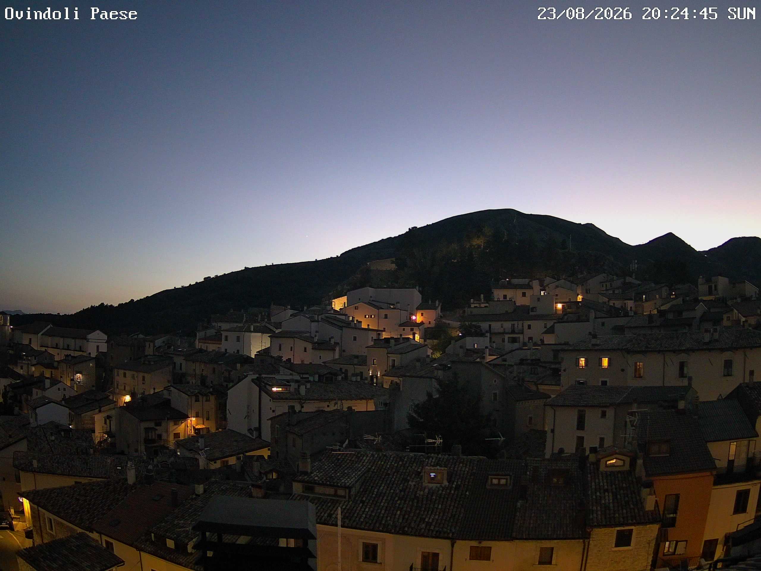 Ovindoli TV 1 Ovindoli Tv Webcam1 23-08-2026 19:40:30. -