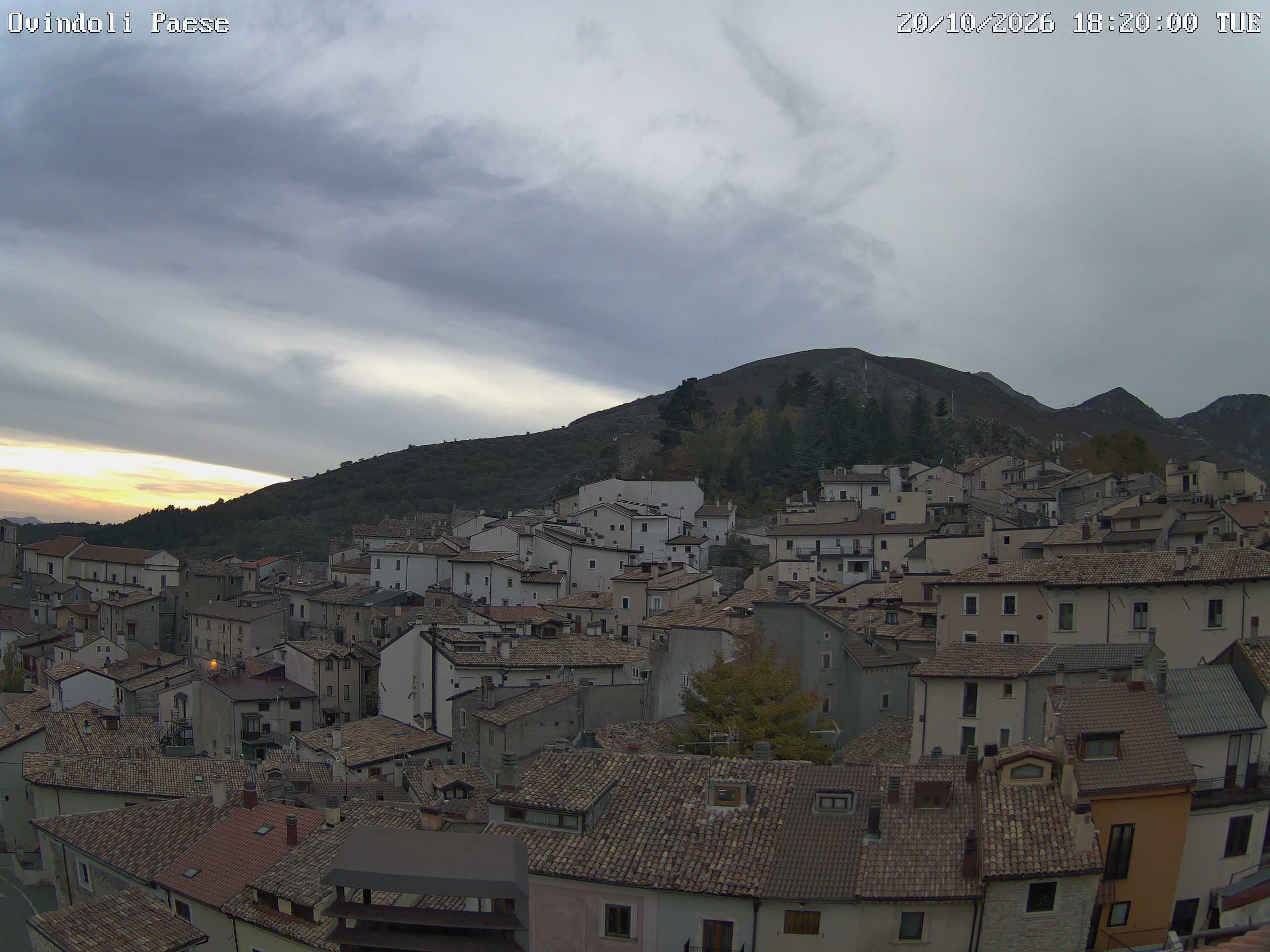 Ovindoli TV 1 Ovindoli Tv Webcam1 20-10-2026 17:30:46. -