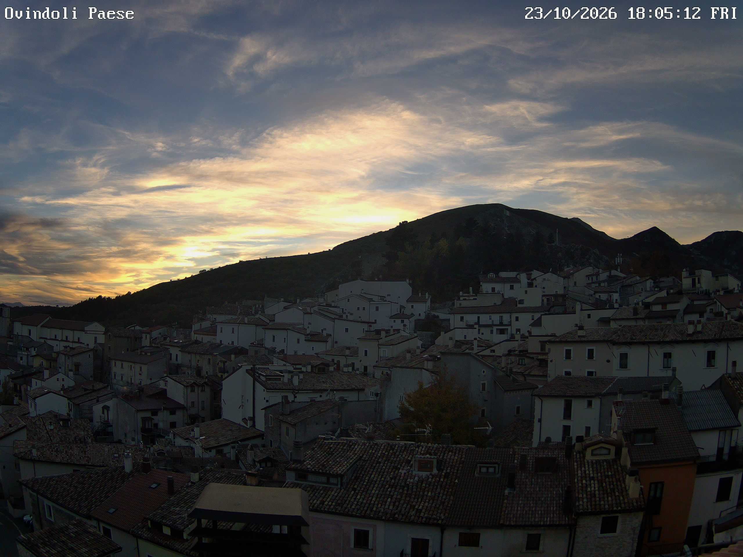 Ovindoli TV 1 Ovindoli Tv Webcam1 23-10-2026 17:20:32. -